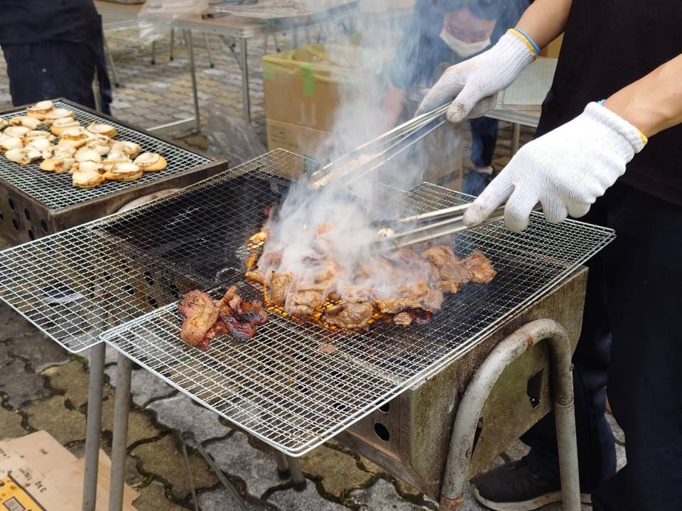 橡生の里行事『焼き肉の日』