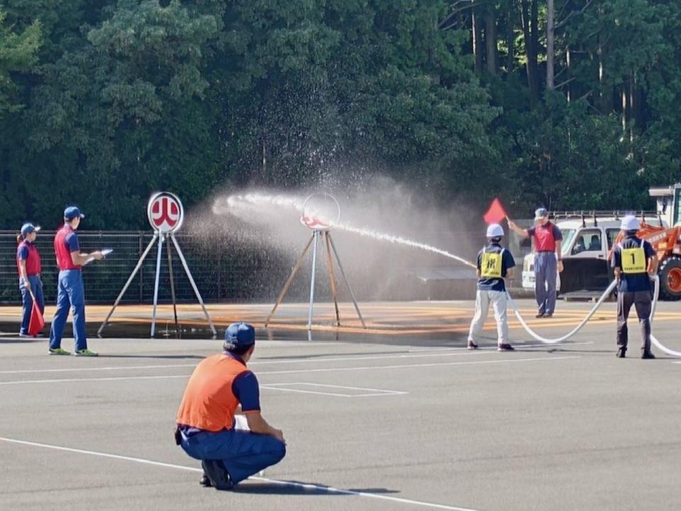 高島市消防操法大会に参加しました