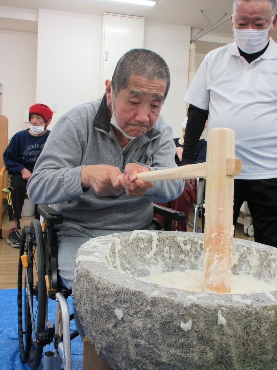 餅つき大会（いまみや）