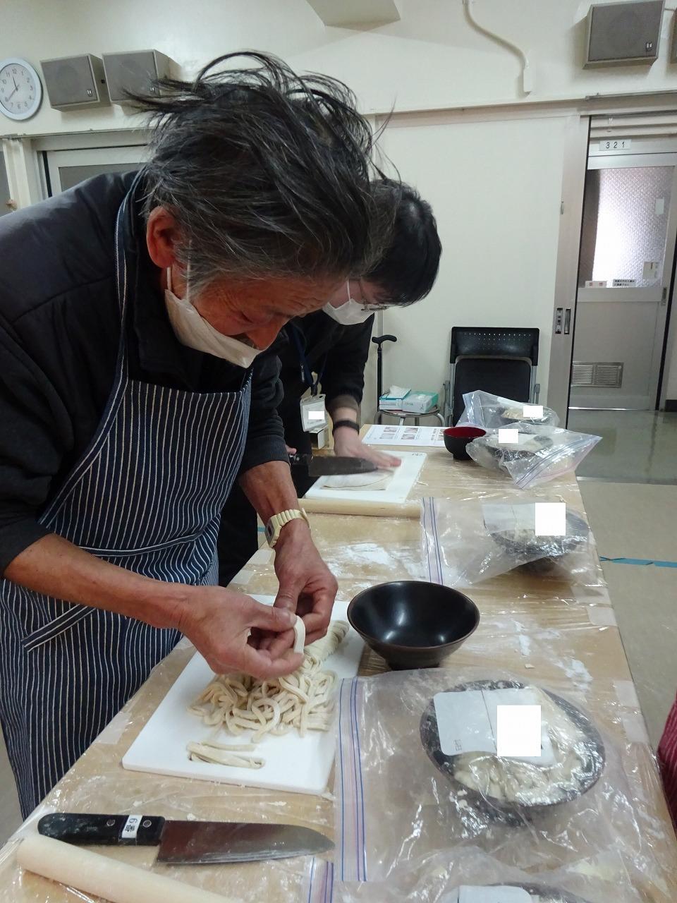 手打ちうどん体験(白雲寮・JIKYO合同通所事業)